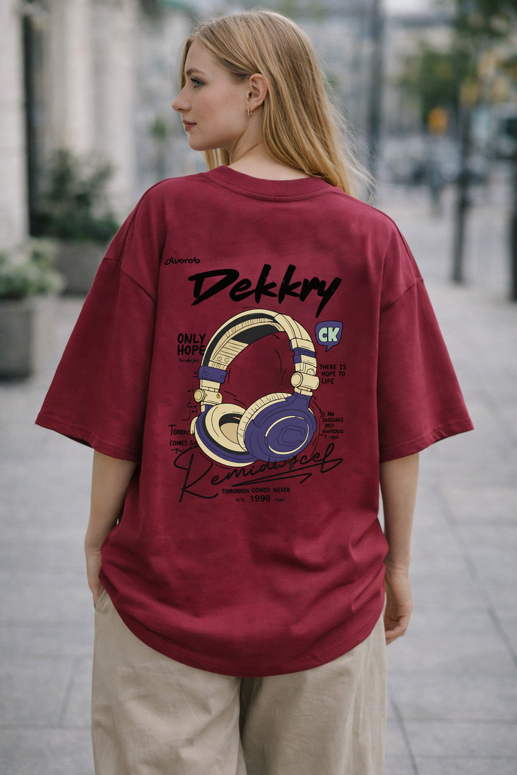 Retro Headphone Music Graphic Tee